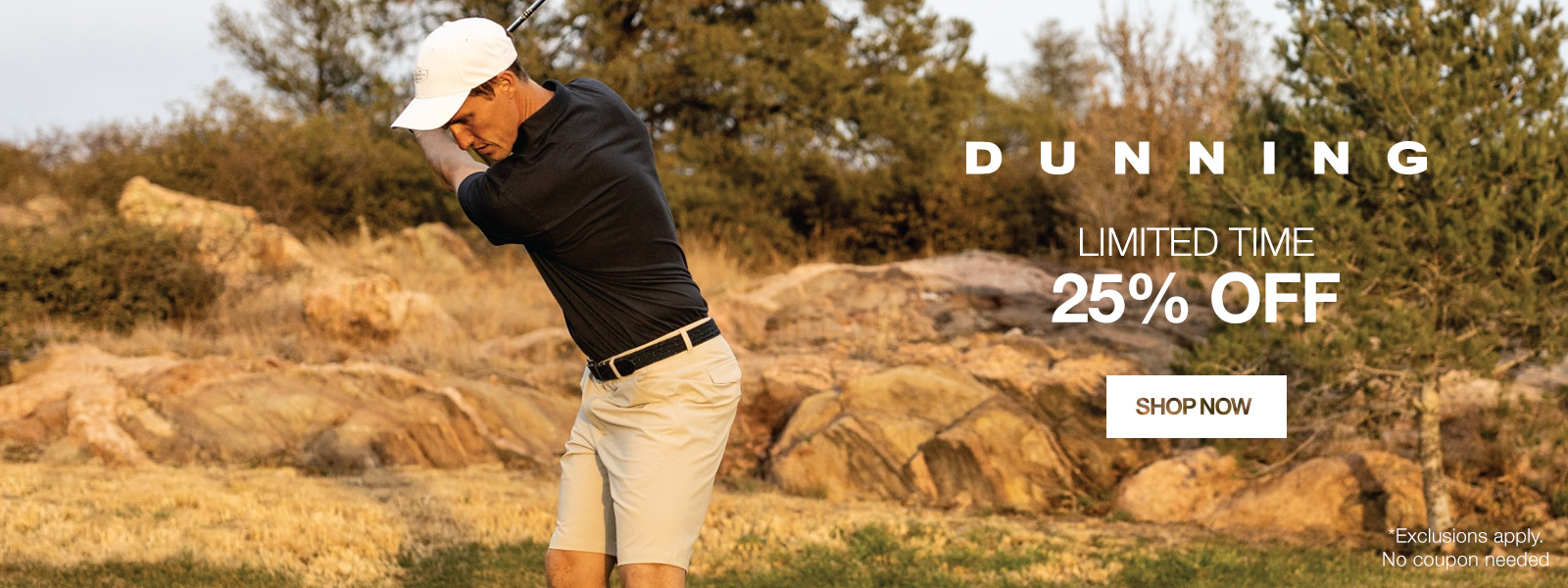 Dunning 25% Off - Limited Time Only