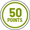 50 points